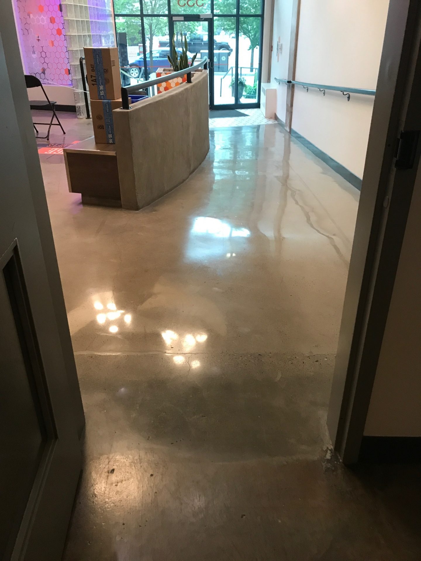 Orange Lofts - BTF Concrete Services - Polished Concrete