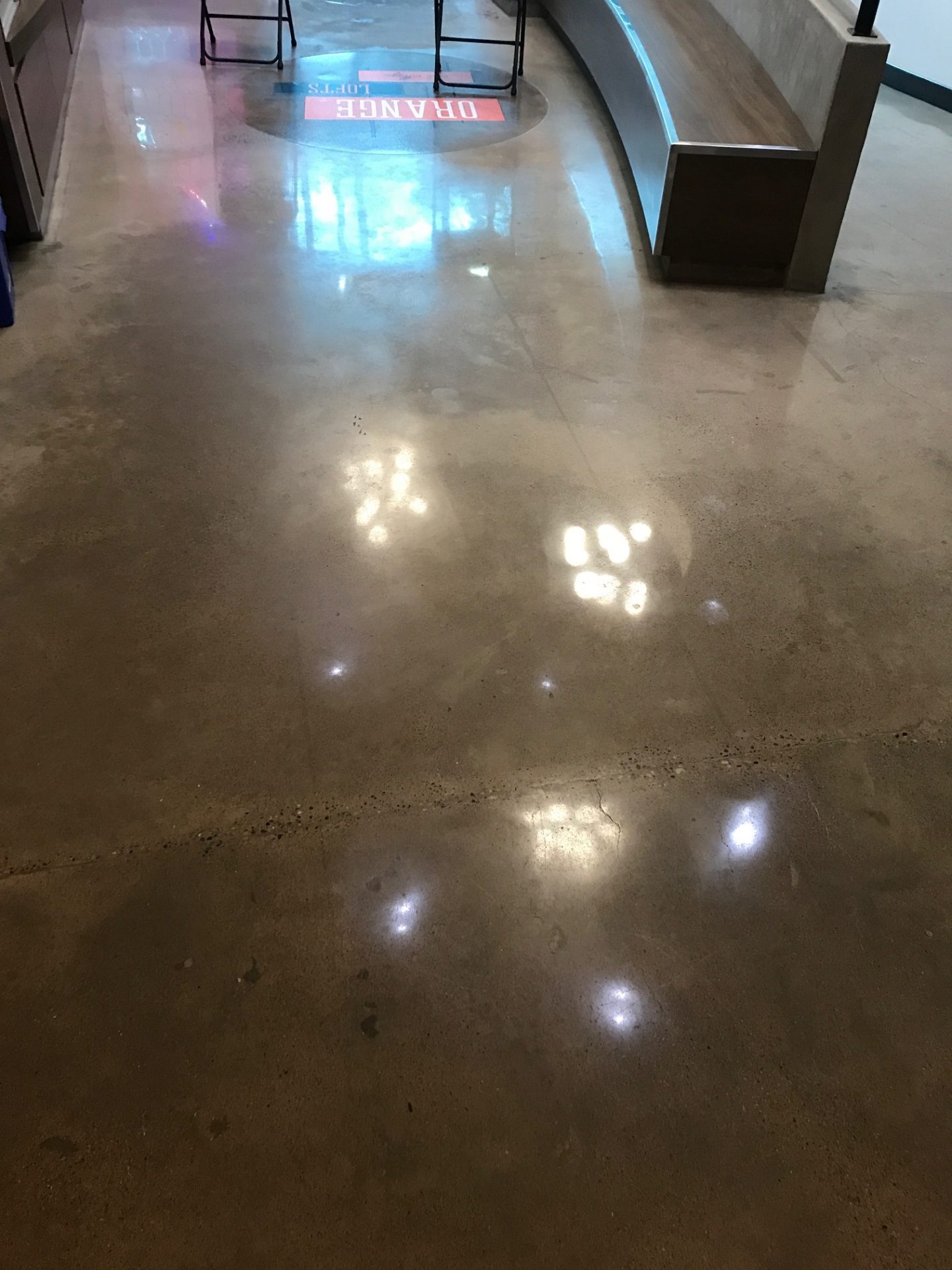 Orange Lofts - BTF Concrete Services - Polished Concrete