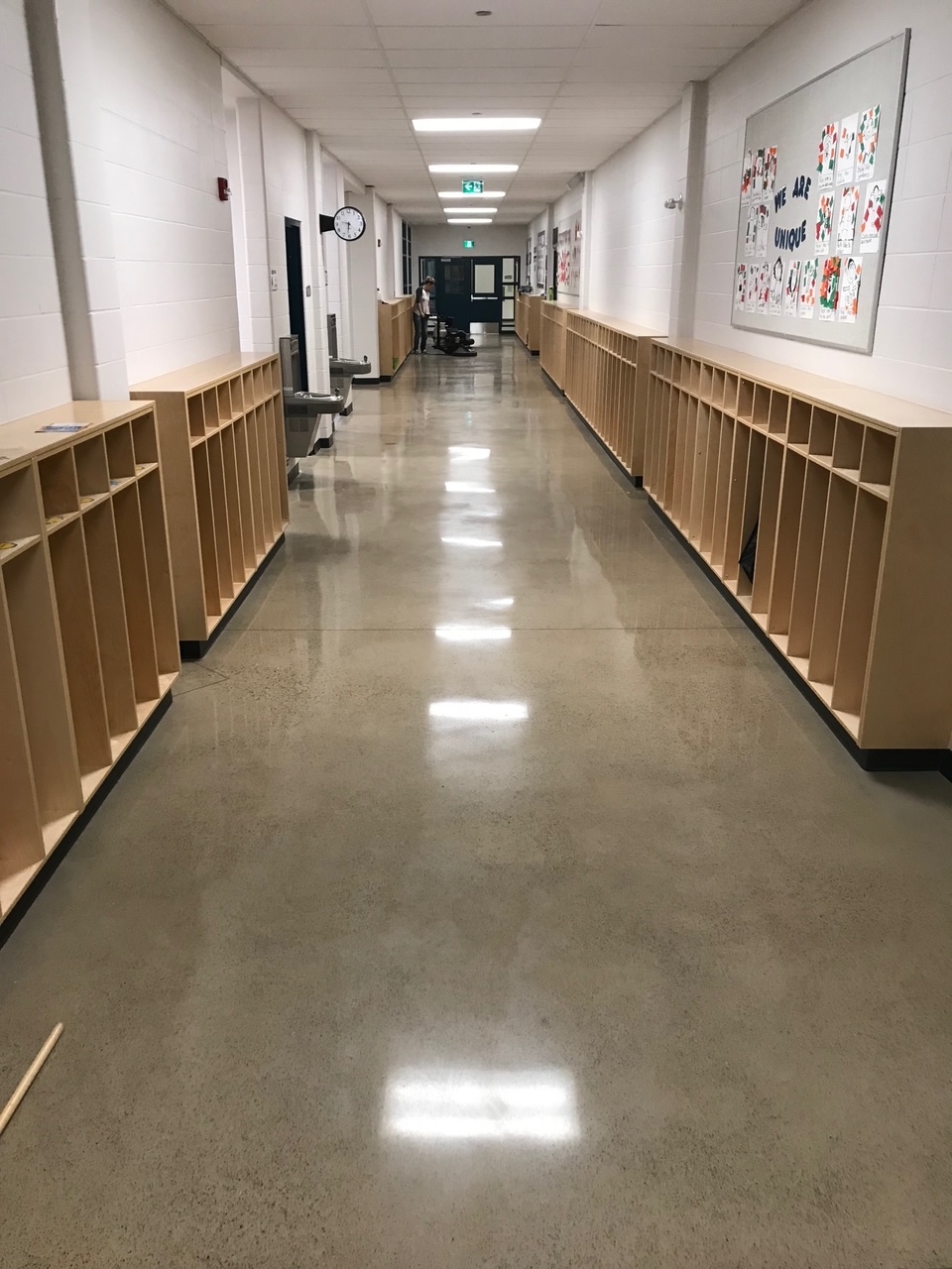 Dave McNeilly Public School - BTF Concrete Services - Staining & Polishing
